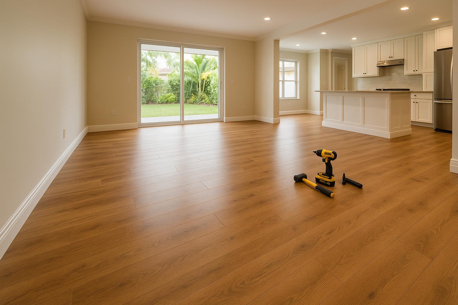 Flooring Installation service by ProCraft General Contracting Doral